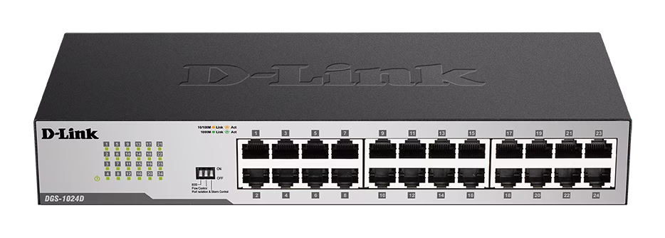 D-Link DGS-1024D 24-Port Unmanaged Gigabit Switch – Buy Online