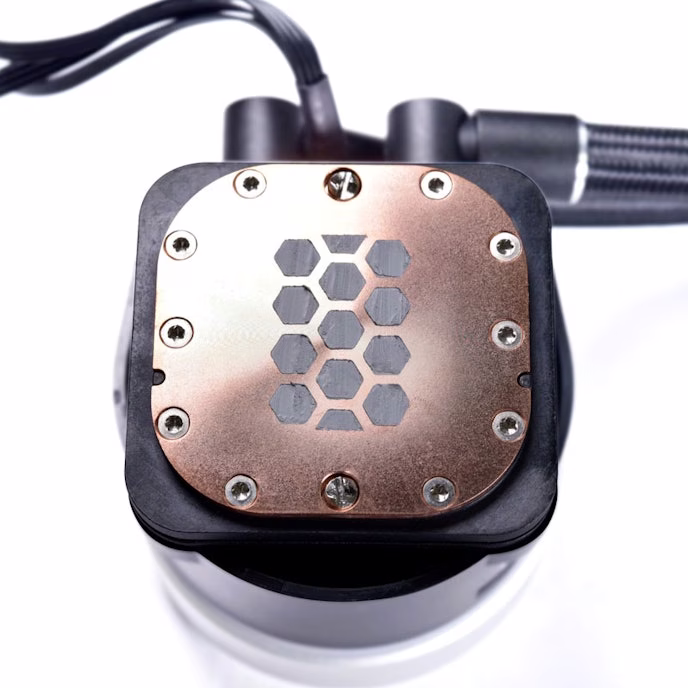 Lian Li GA2T24INB Galahad II Trinity 240 AIO CPU Liquid Cooler 240mm - ARGB Daisy-chainable Radiator UNI Fan SL-INF - Intel?? LGA 1700, 1200, 115X, AMD?? AM5/AM4 Sockets - with SL Infinity Fans Black thumbnail 5