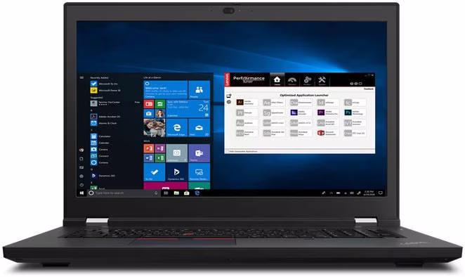 Lenovo ThinkPad P17 Gen 2 Mobile Workstation PC, 17.3" UHD IPS Display, Intel Core i9-11950H, 32GB RAM, 1TB SSD, NVIDIA RTX A3000 6GB GDDR6, Backlit Eng-Arabic KB, Win 10 Pro, Black | 20YU000CAD thumbnail 7