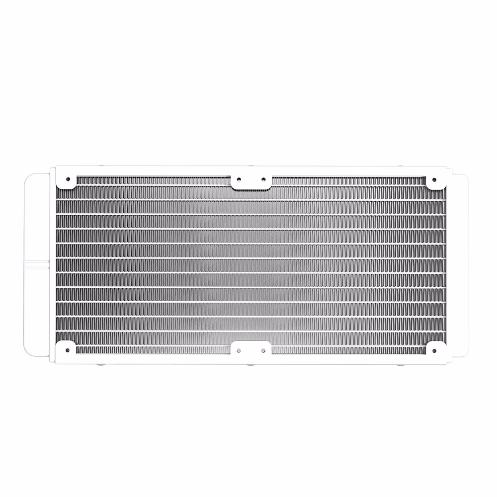 Dark Flash Twister DX240 Liquid CPU Cooler White, Luxury Modern AIO Water Cooler, Rifle Bearing thumbnail 2