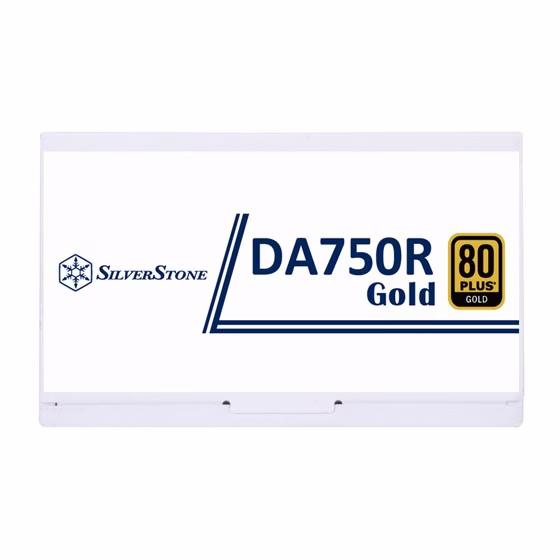 SILVERSTONE DA750R WHITE 80PLUS GOLD 750W ATX 3.0,PCIE 5.0 FULLY MODULAR POWERSUPPLY  | SST-DA750R-GMA-WWW – Buy Online