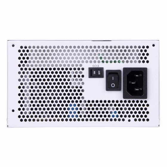 SilverStone DA850R Fully Modular Power Supply, 80 PLUS Gold, 850W ATX 3.0 & PCIe 5.0, Active PFC, Silent 120mm Fan, Advanced Protections, 12V-2x6 PCIe Connector, White | SST-DA850R-GMA-WWW thumbnail 3