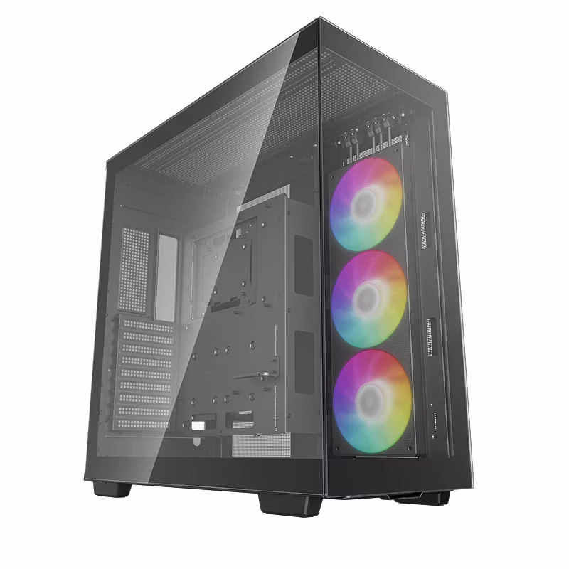 DeepCool CH780 Premium ATX+ case, ABS+SPCC+Tempered Glass, 1x Pre-Installed Fans, 5x Drive Bays, 3x Expansion Slots, Motherboard Support Up to E-ATX, Black | R-CH780-BKADE41-G-1 – Buy Online