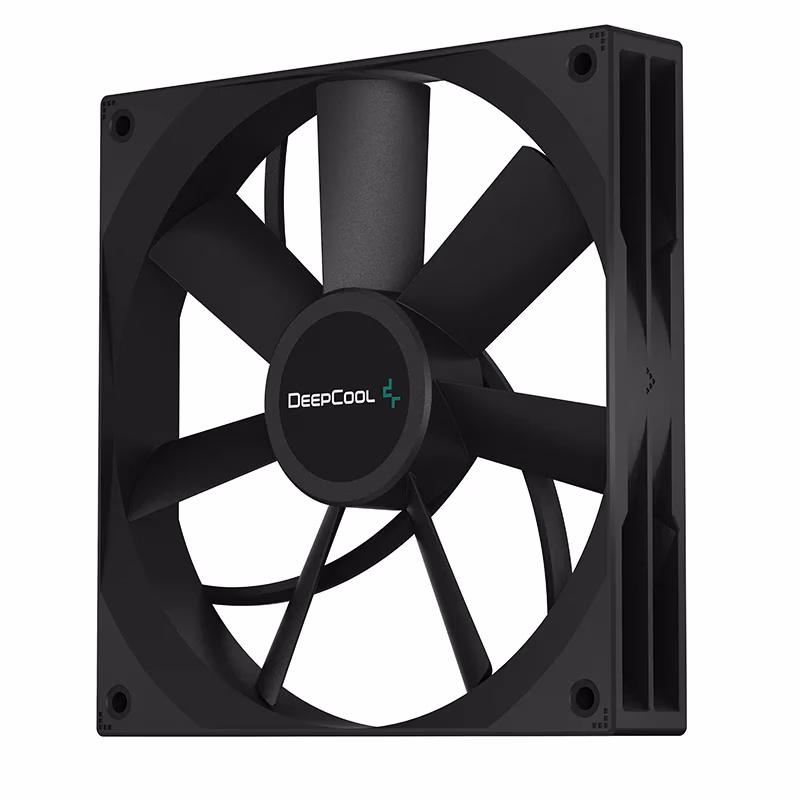 DeepCool CK500 Mid-Tower Case, 2x Pre Installed Fans, 4x Drive Bays, 7x Expansion Slots, ABS+SPCC+Tempered Glass, Balanced airflow and noise performance, Black | R-CK500-BKNNE2-G-1 thumbnail 4