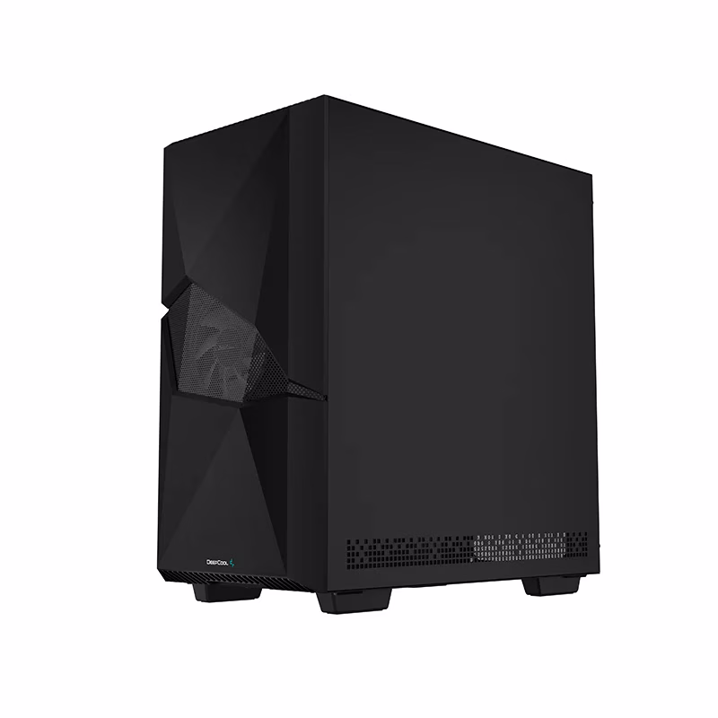 DeepCool CYCLOPS Mid-tower Case, ABS+SPCC+Tempered Glass, 5x Drive Bays, 7x Expansion Slots, 1x Pre-Installed Fans, Motherboard Support Up to E-ATX | R-BKAAE1-C-1 thumbnail 3