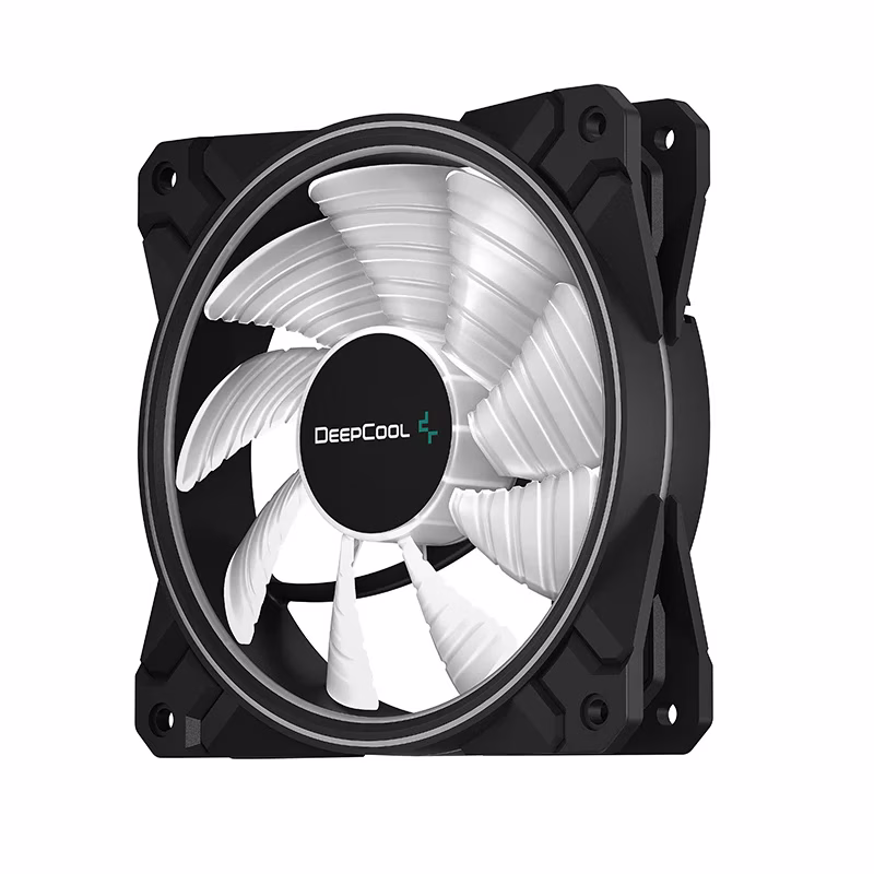 DeepCool CYCLOPS Mid-Tower Case, ABS+SPCC+Tempered Glass, 5x Drive Bays, 7x Expansion Slots, 1x Pre-Installed Fans, Motherboard Support Up To E-ATX, White | WHAAE1-C-1 thumbnail 4