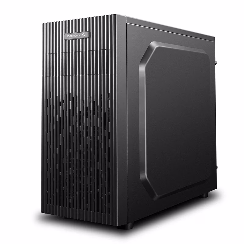 DeepCool Matrexx 30 small-sized M-ATX computer case, 2x Pre Installed Fans, 5x Drive Bays, 4x Expansion Slots, Micro ATX/Mini-ITX Motherboards Supports, Black | DP-MATX-MATREXX30 thumbnail 2