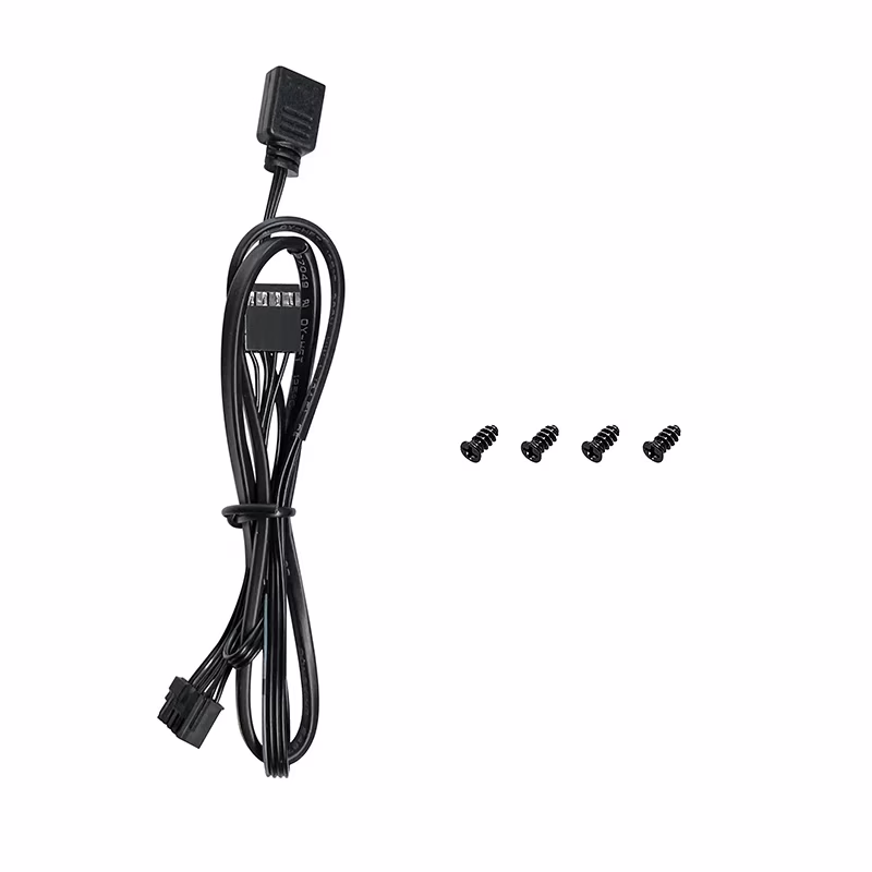 Deepcool FL12 PWM ARGB 120mm Case Fan, 120??120??25 mm(L??W??H), 500-2150 RPM??10%, 8-pin Connector, Fluid Dynamic Bearing, Black | R-FL12-BKAPN1-G thumbnail 3