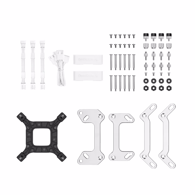 DeepCool LT720 Liquid CPU Cooler, 360mm Radiator, 3x FK120 Fans, 500-2250 RPM Fan Speed, 85.85 CFM Airflow, 3100 RPM Pump Speed, ARGB LED Lights, Fluid Dynamic Bearing, White | R-LT720-WHAMNF-G-1 thumbnail 6