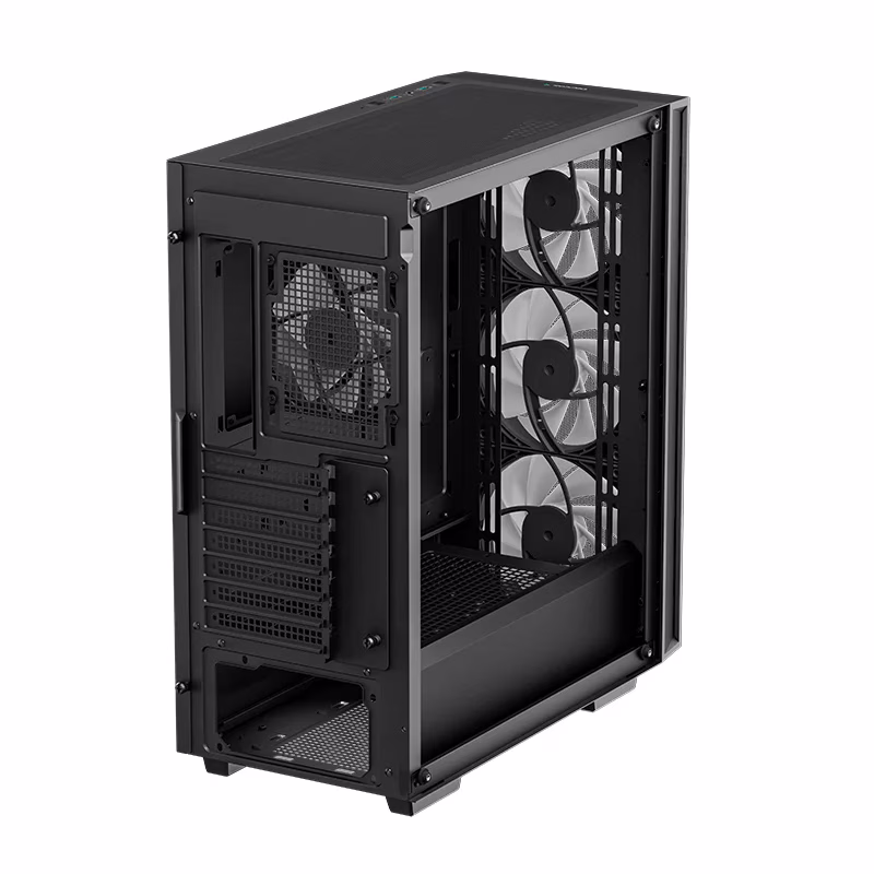 Deepcool MATREXX 55 MESH V4 C ATX Mid-Tower Computer Case, 3x140mm 1x120mm ADD-RGB Fans, Full Sized Tempered Glass, High-Flow Mesh Front Panel, Black | R-MATREXX55-BCAGA4-G-4 – Buy Online