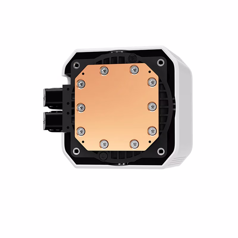 DeepCool Mystique 240 ARGB Liquid CPU Cooler, 2.83" TFT LCD Display, 240mm Radiator, 120mm Fan Size, 2400 RPM, Hydro Bearing Type, 72.04 CFM Airflow, White | R-LX240-WHDSNMCP-G-1 thumbnail 5