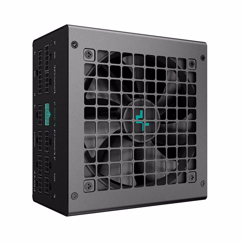 DeepCool PN750M Fully Modular Power Supply, 750W Power, 80 Plus Gold Certified, Active PFC + Full Bridge SRC LLC + DC to DC, Japanese Bulk Capacitor, FDB Fans, 120mm Fan Size, Black | R-PN750M-FC0B-UK thumbnail 3