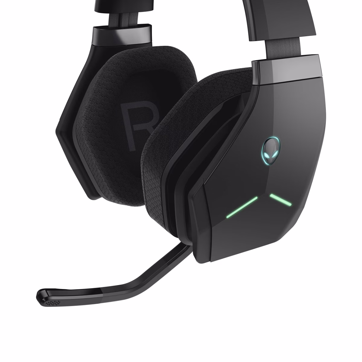  Dell Alienware AW988 Wireless Gaming Headset, 7.1 Surround Sound- RGB Alienfx -Boom Noise-Cancelling Mic -PS4, Xbox One, Nintendo Switch & Mobile Devices Via 3.5mm Connector | AW-988 thumbnail 2