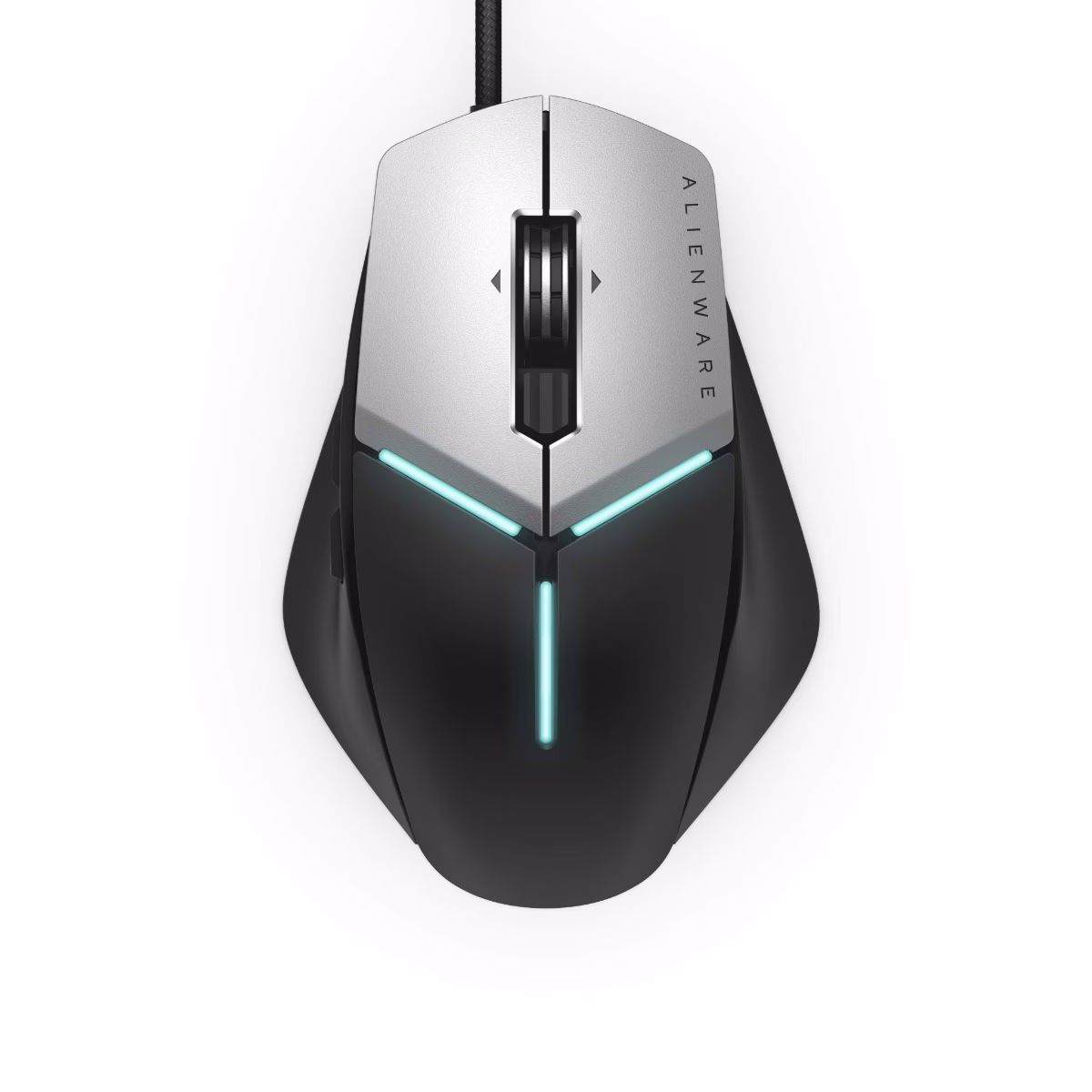 Dell Alienware Elite Gaming Mouse AW959 with 12,000 DPI Pixart Optical Sensor Featuring Redesigned Side Wings for Improved Grip and Alienfx with RGB Lighting | AW-959 thumbnail 7
