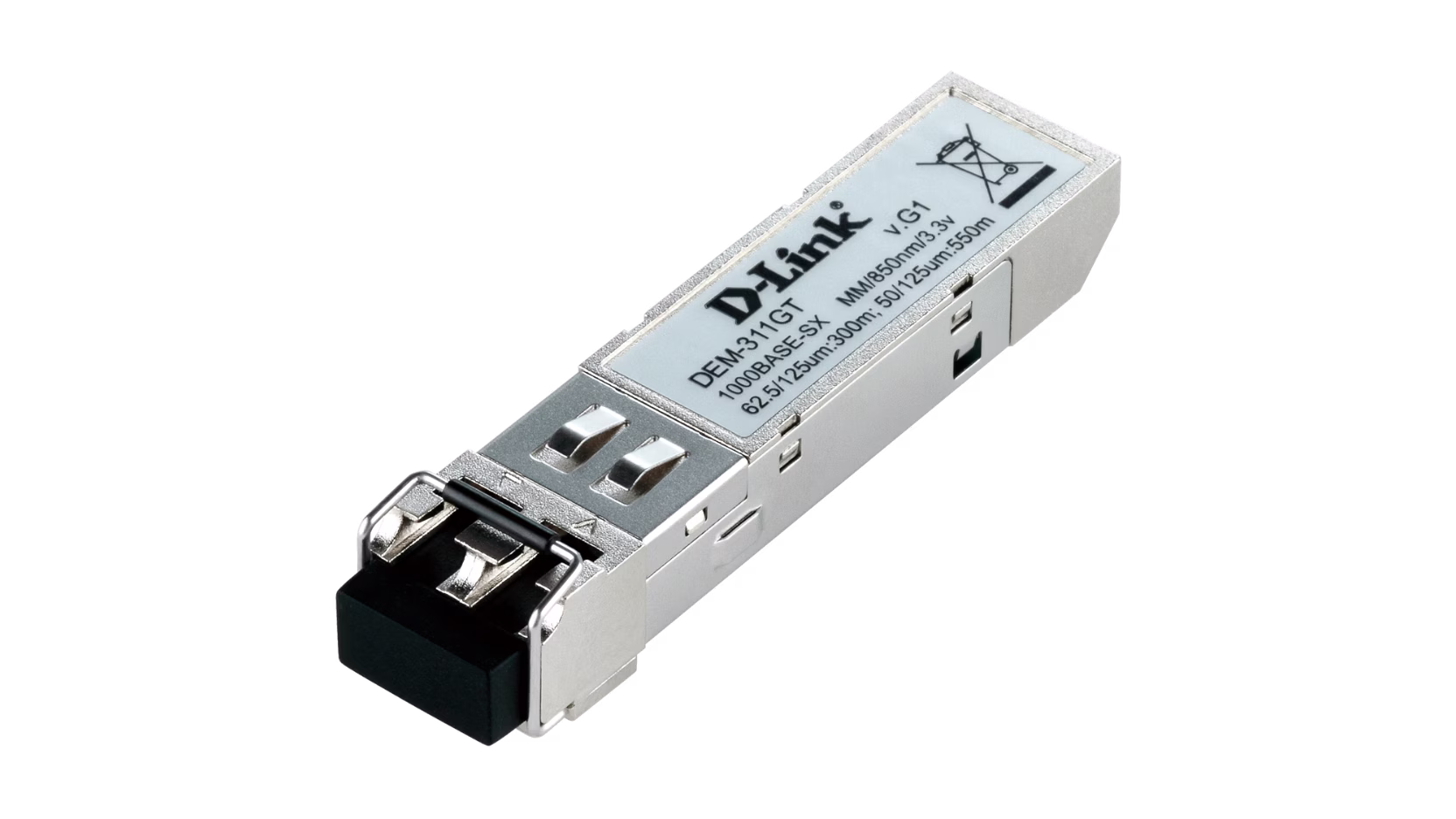 D-Link DEM-311GT 1000BASE-SX Multi-Mode 550 M LC SFP Transceiver SILVER – Buy Online