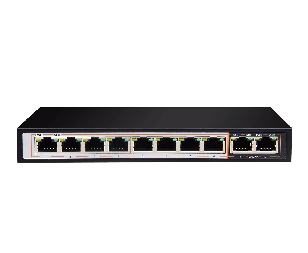 DLINK DGS-F1010P-E 10 PORT GIGABIT LONG RANGE POE+SURVEILLANCE SWITCH – Buy Online