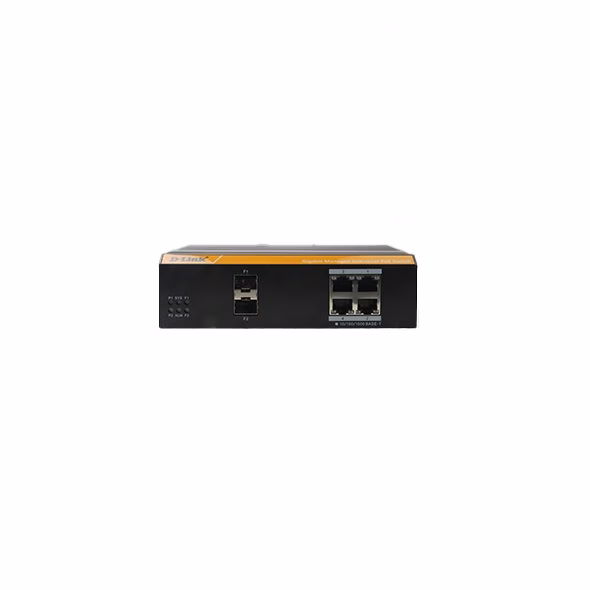 D-Link DGS-F3004P-2S, Layer 2 Gigabit Outdoor Smart Managed Switches, equipped with 4 PORT 100/1000BASE-T PoE ports & 2SFP Industrial Switch – Buy Online