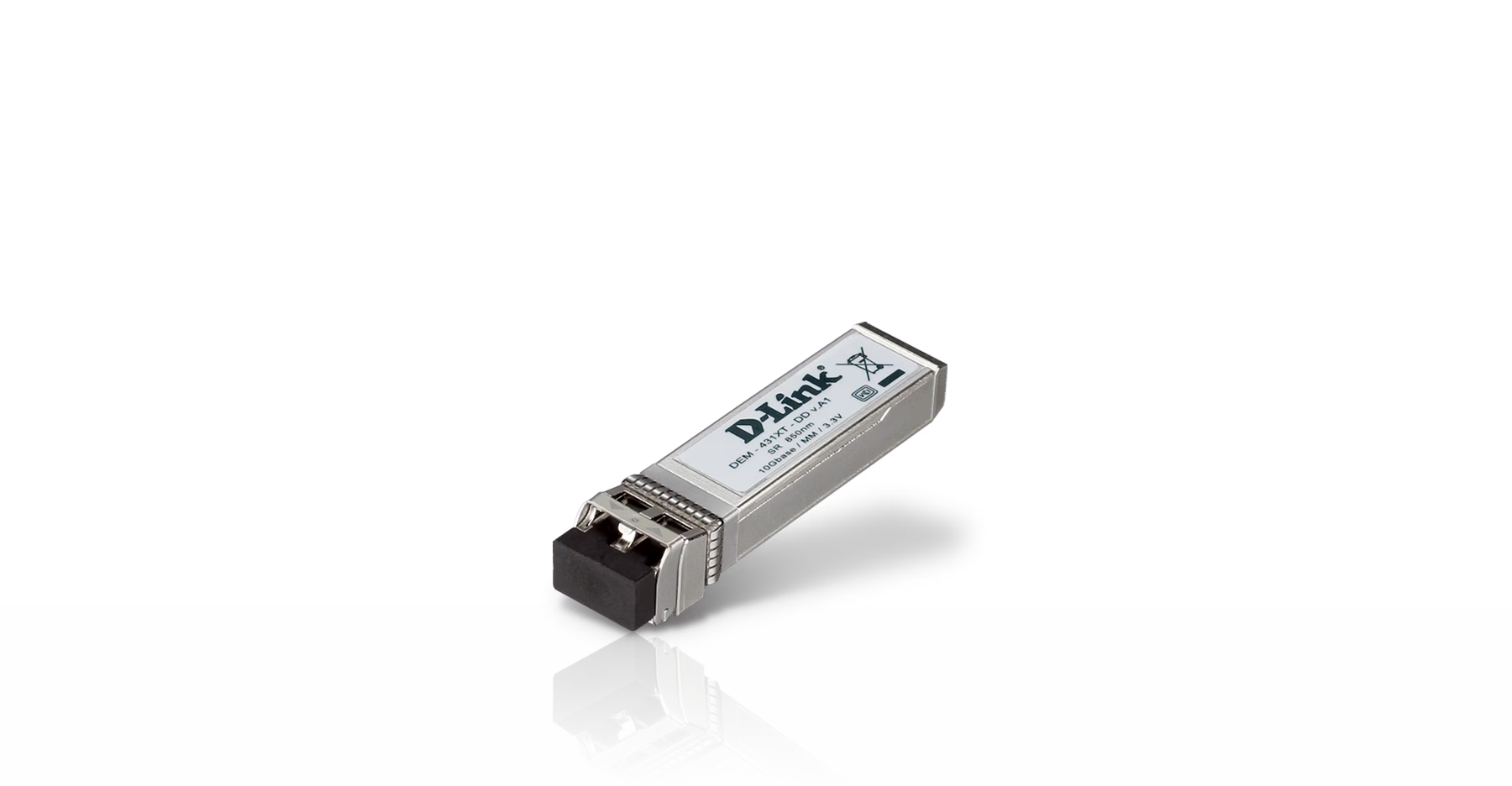D-Link10GBase-SR SFP+ Transceiver, DDM, 80/300m | DEM-431XT-DD image