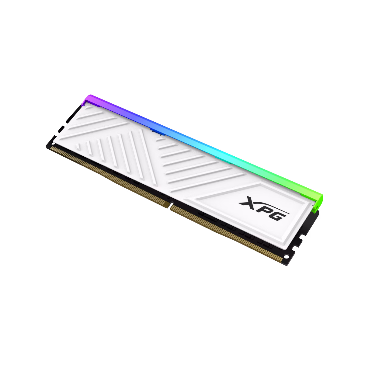 ADATA XPG SPECTRIX D35G DDR4 RGB MEMORY, (2x16 GB) RAM U-DIMM Kit, 3600 MT/s, 1.35V OV, 18 CAS Latencies, Intel XMP 2.0, AMD, White | AX4U360016G18I-DTWHD35G thumbnail 2
