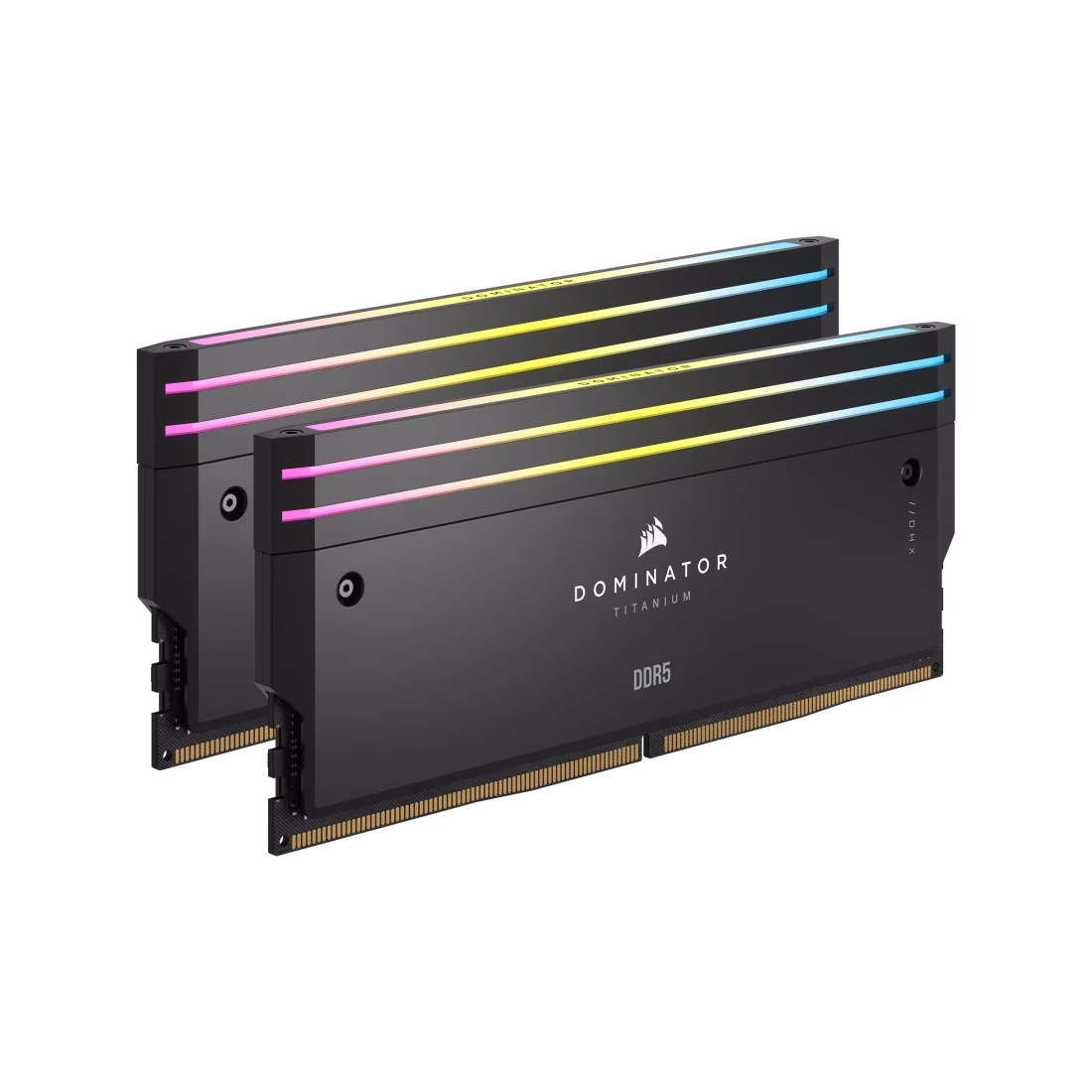 Corsair Dominator Titanium 96GB (2 x 48 GB) DDR5 RGB Desktop Memory Kit, 7000MT/s Memory Speed, CL40 CAS Latency, 1.40V Tested Voltage, 288 Pin, XMP 3.0, Black | CMP96GX5M2B7000C40 thumbnail 4