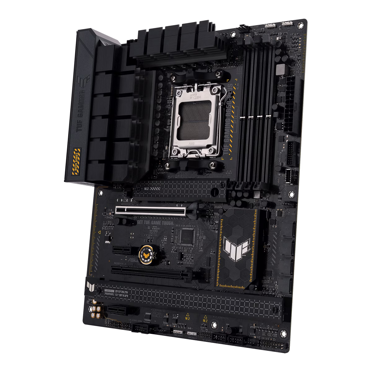 ASUS TUF GAMING B650-PLUS ATX Motherboard, AM5 Socket, AMD B650 Chipset, Realtek 2.5Gb Ethernet, 4 xDIMM DDR5 Memory 128GB Max, 1x PCIe 4.0/3.0 x16, 4x SATA 6Gb/M.2, 1HDMI/DP | 90MB1BY0-M0EAY0 thumbnail 5