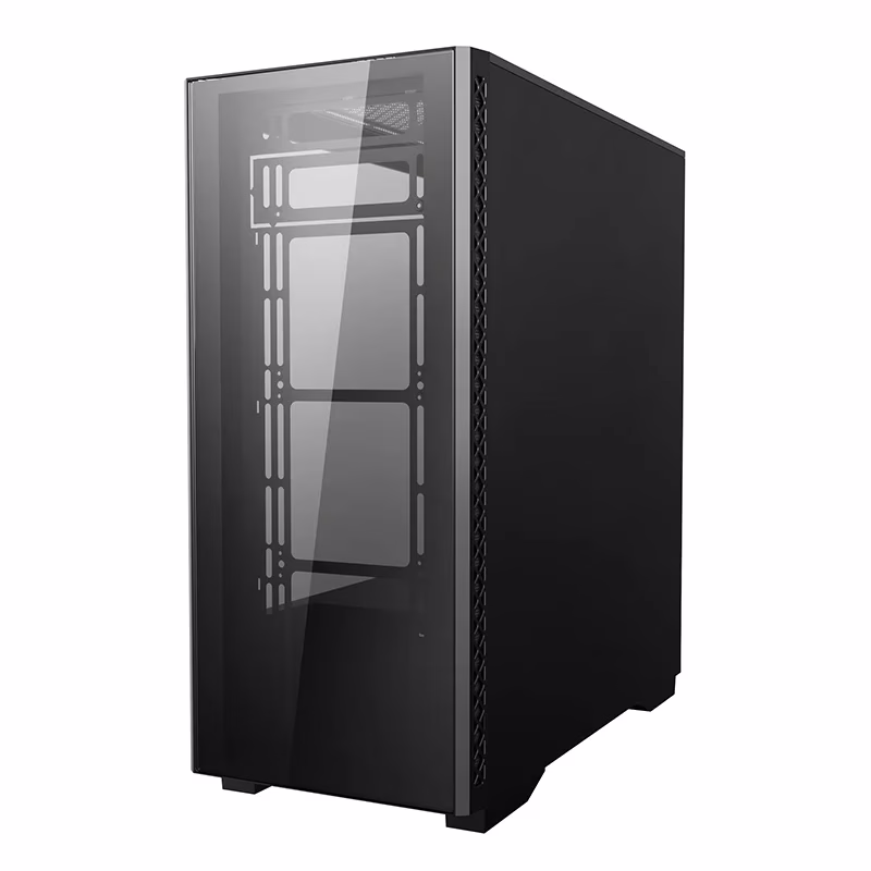 Deepcool MATREXX 50 Addressable RGB 4F Mid-Tower Case, 4x120mm, ADD-RGB Fans, 6 Drive Bays, 7 Expansion slots,  Motherboard Support Up to E-ATX, Black | DP-ATX-MATREXX50-AR-4F-NE thumbnail 2