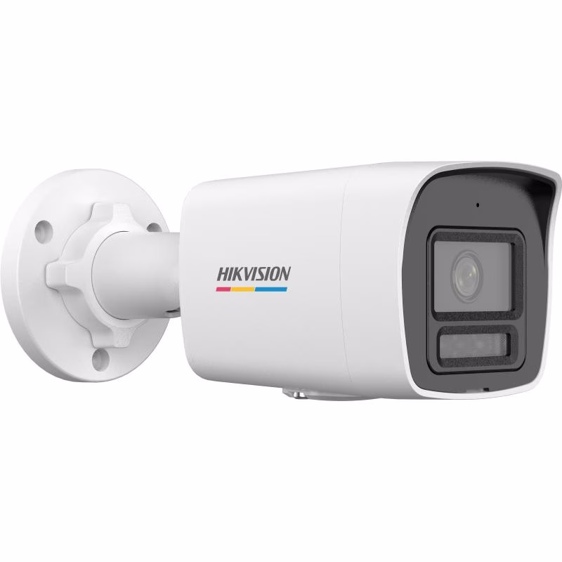Hikvision DS-2CD1047G2H-LIU 4 MP ColorVu with Smart Hybrid Light Fixed Bullet Network Camera, Up to 30 m, Human and Vehicle Detection, Built-in microphone – Buy Online