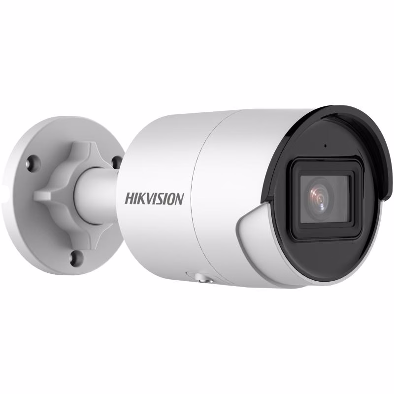 Hikvision AcuSense DS-2CD2043G2-IU 4MP Outdoor Network Bullet Camera with Night Vision & 2.8mm Lens (White) thumbnail 2
