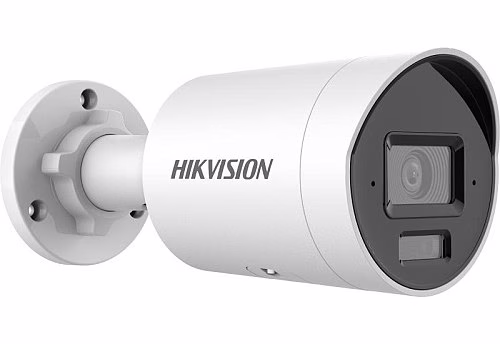 Hikvision DS-2CD2083G2-LI(2U) 8 MP Acusense Smart Hybrid Light Fixed Bullet Network Camera, Up to 40 m, Built-in Microphone Dual-microphone, Line crossing, Intrusion Support alarm image