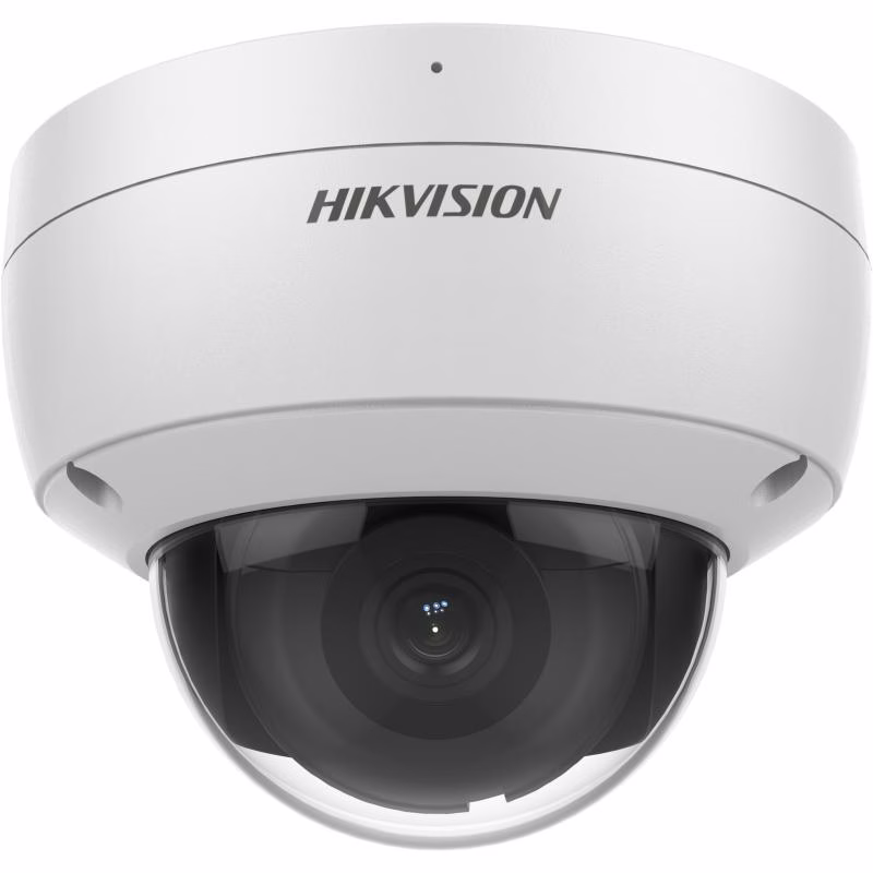 Hikvision 8MP AcuSense Vandal Dome Camera: 4K, PoE, AI Security, Built-in Mic (DS-2CD2183G2-IU) thumbnail 4
