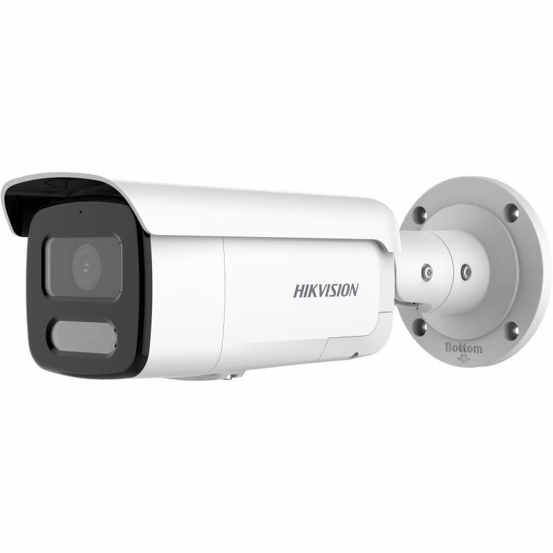 Hikvision DS-2CD2T47G2-LSU/SL 4 MP ColorVu Strobe Light and Audible Warning Fixed Bullet Network Camera,  1/1.8" Progressive Scan CMOS, Focus on human and vehicle targets classification, H.265+, Built-in two-way audio, IP67  thumbnail 3