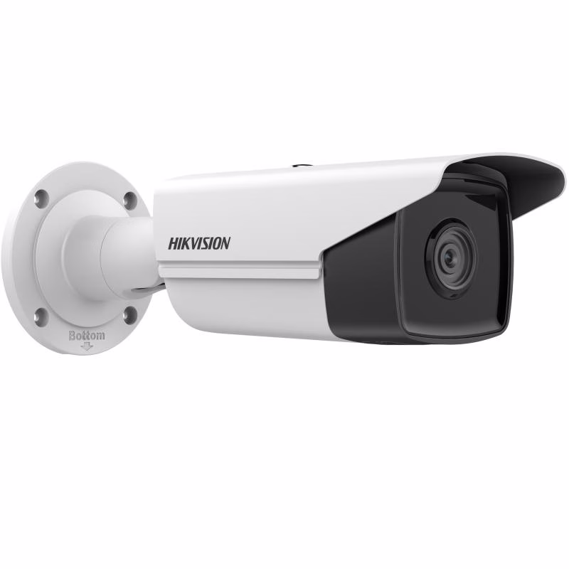 Hikvision 8 MP AcuSense Fixed Bullet Network Camera, 2.8mm Fixed Lens, Up to 60m IR Light Range, H.265+ Compression, 120 dB WDR, Support MicroSD, IP67, White | DS-2CD2T83G2-4I thumbnail 2