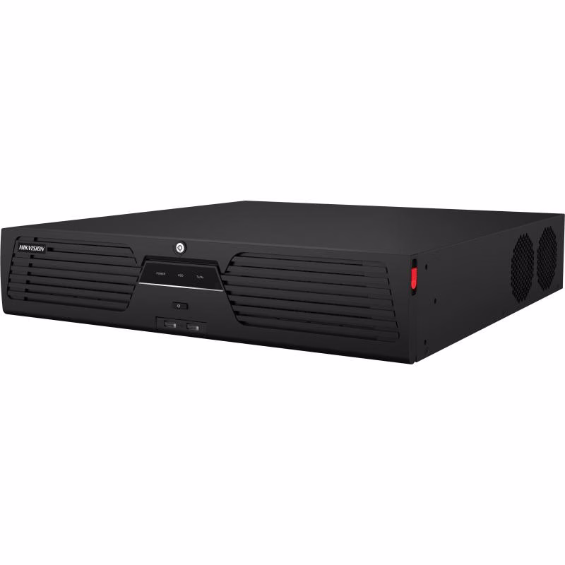 Hikvision DS-9664NI-M8 M Series 8K NVR, Up to 64-ch IP camera inputs, H.265+ compression effectively reduces the storage space by up to 75%, HD Video Output, Storage and Playback, Supports special cameras, including people counting camera – Buy Online