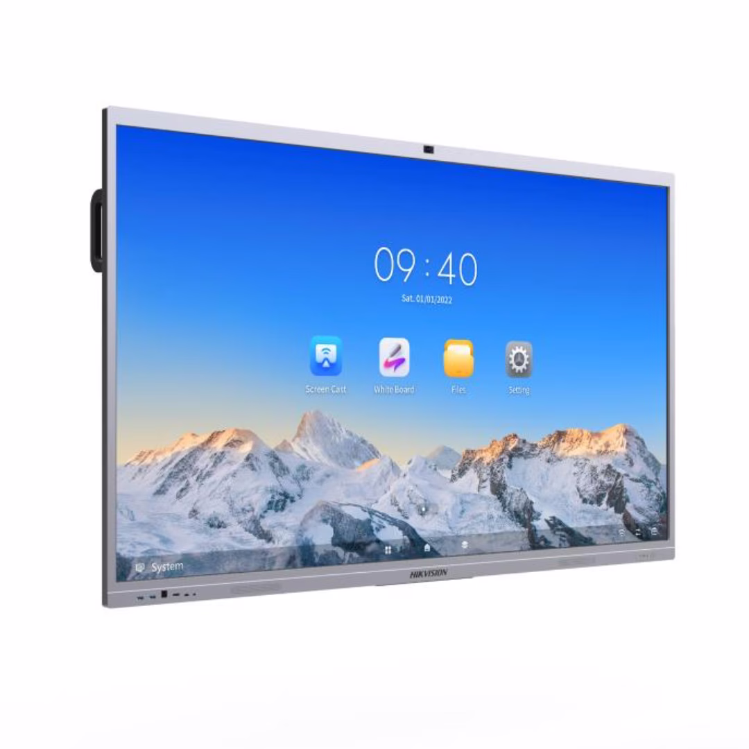 Hikvision DS-D5C65RB/B(EDLA) 65-inch Interactive Flat Panel Built in Camera, UHD 4K (3840 × 2160), 6ms, VA Panel, 60 Hz, Anti-glare and anti-blocking design, Android  Windows（Optional with OPS), Built-in network switch module thumbnail 2