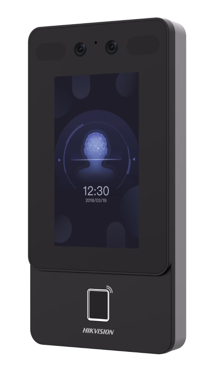 Hikvision DS-K1T342MFWX-E1 Face Recognition Terminal, 4.3-inch LCD touch screen, 2 Mega pixel wide-angle lens, built-in M1card reading module thumbnail 3