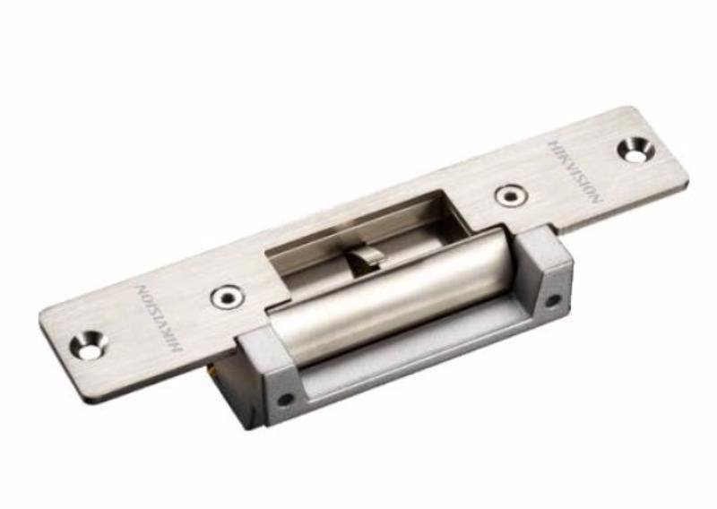 Hikvision DS-K4G100 Electric Strike Lock, for wooden door, metal door, and PVC door, US304 stainless steel, wire-drawing on the surface – Buy Online