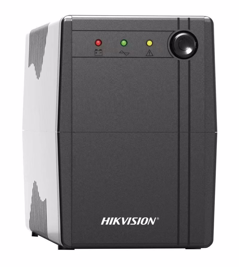 Hikvision DS-UPS600 UPS, 600 VA / 360 W, Built-in AVR, 4-6 hours recover to 90% capacity, Surge protection – Buy Online