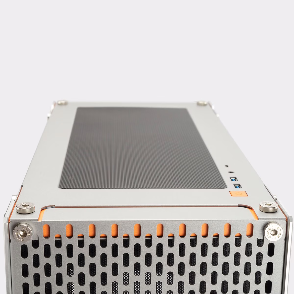 InWin Dubili E-ATX Full Tower Computer Case, 4x Pre-Installed Jupiter AJ140 Fans, Aluminum, TG, SECC Materials, Up to 430mm GPU & 420mm Radiator Support, Titanium Grey | IW-CS-DUBILIASB-GRY thumbnail 6