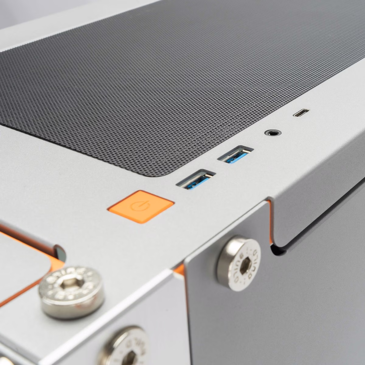 InWin Dubili E-ATX Full Tower Computer Case, 4x Pre-Installed Jupiter AJ140 Fans, Aluminum, TG, SECC Materials, Up to 430mm GPU & 420mm Radiator Support, Titanium Grey | IW-CS-DUBILIASB-GRY thumbnail 4