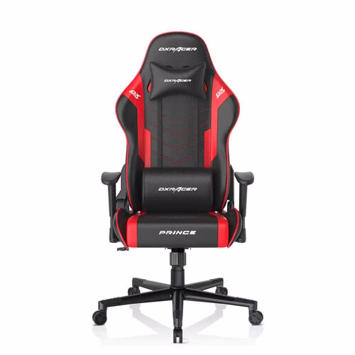 DXRacer P132 Prince Series Gaming Chair - Black/Red | GC-P132-NR-F2-158 image
