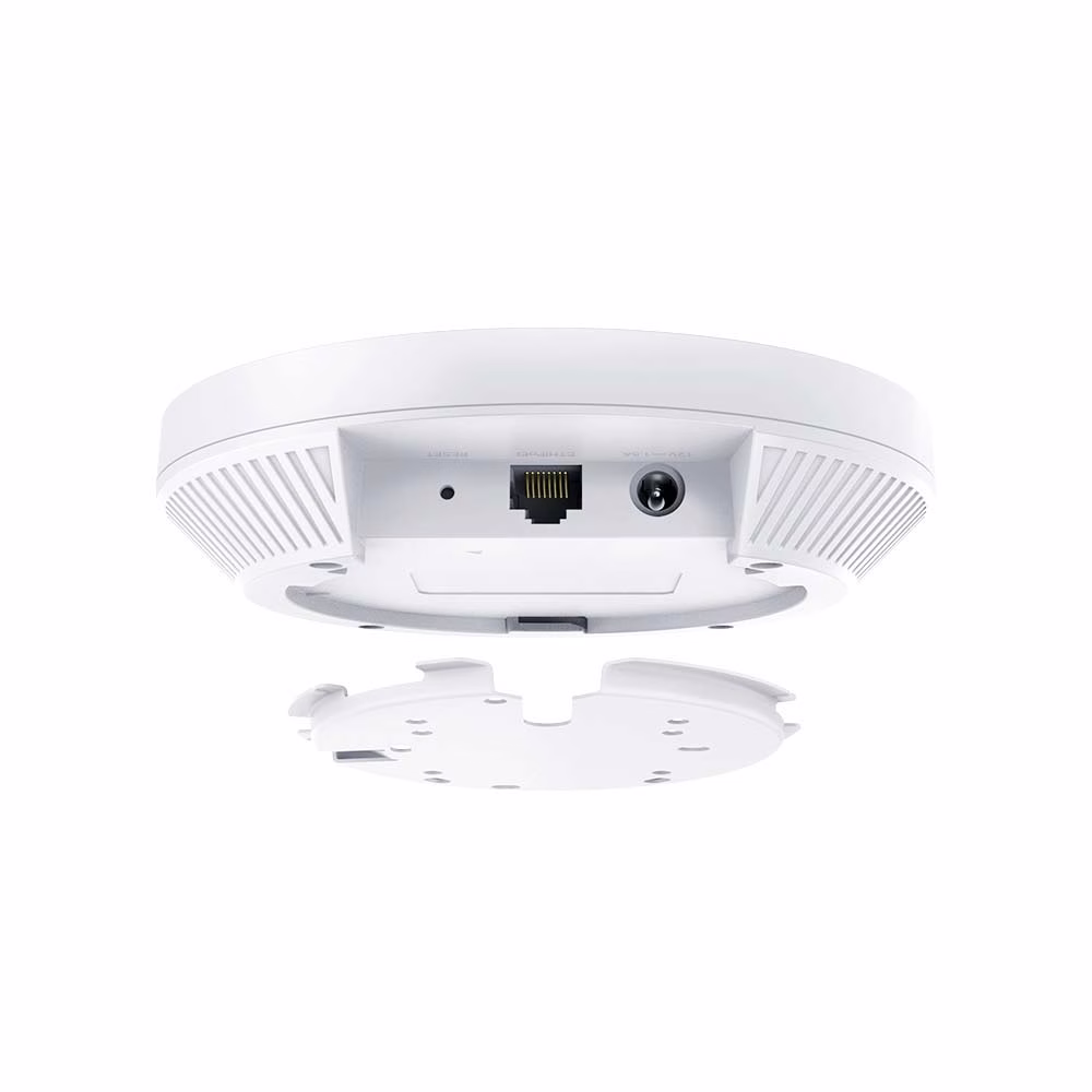 tp-link AX1800 Ceiling Mount WiFi 6 Access Point, Ultra-Fast WiFi 6 Speeds, 74 Mbps on 2.4 GHz and 1201 Mbps on 5 GHz totals 1775 Mbps Wi-Fi speeds, Centralized Cloud Management, PoE+ Powered, Ultra-Slim Design, Seamless Roaming, Omada Mesh | EAP610 thumbnail 4
