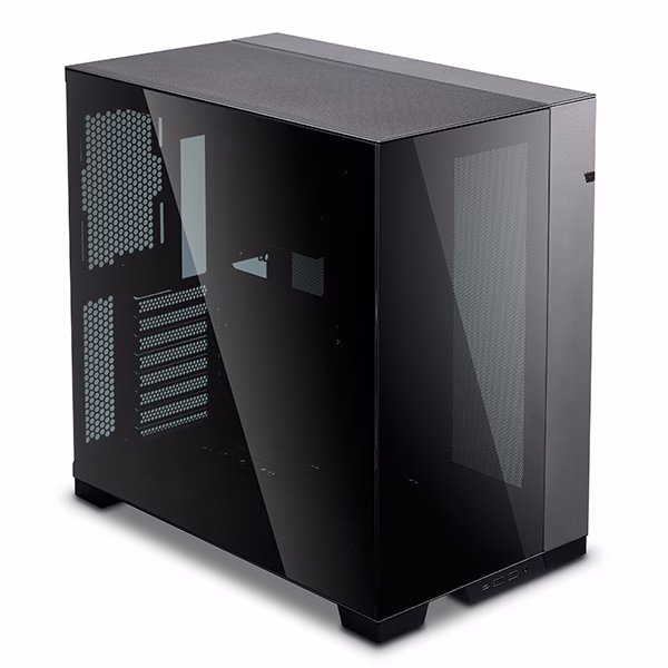 Lian Li O11 Dynamic Evo E-ATX Computer Case, Tempered Glass, 220mm PSU Support, Movable IO Module, 120/140mm Fan, Radiator Support Up to 360mm, Black | G99-O11DEX.00 thumbnail 2