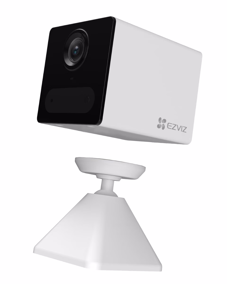 EZVIZ CB2 1080P Wireless Indoor WiFi Surveillance Camera on 2000 mAh Battery, 2.4 GHz WiFi Baby Camera, Person Detection, 5 m Night Vision, Two-Way Audio, Type C, Magnetic Mount White – Buy Online