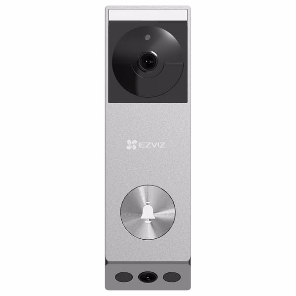 EZVIZ EP3x Pro  2K Battery-Powered Video Doorbell, 2K & 1080p Dual Lenses, Solar Panel Included, Two-Way Talk, Free 32 GB eMMC Storage | CS-EP3x Pro – Buy Online
