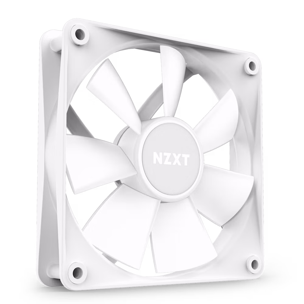 NZXT F140 RGB Core Twin Pack, 2 x 140mm Hub-Mounted RGB Fans with RGB Controller, White | RF-C14DF-W1 thumbnail 5