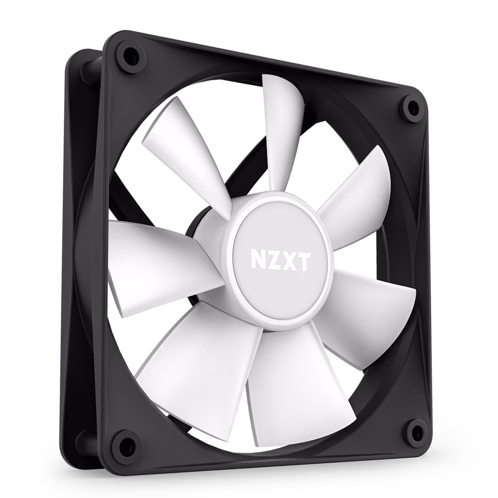 NZXT F140 RGB Core Twin Pack, 2 x 140mm Hub-Mounted RGB Fans with RGB Controller, Black | RF-C14DF-B1 thumbnail 4