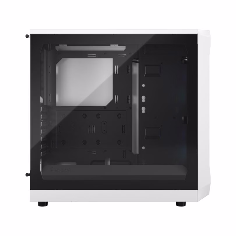 Fractal Design Focus 2 RGB TG Clear Tint ATX PC Case, Temp Glass Side Panel, Mesh Design Front, High Airflow, Up to 6x120mm Fan &amp; Up to 360mm Radiator, Smart Config, 2xUSB 3.0, White | FD-C-FOC2A-04 thumbnail 8