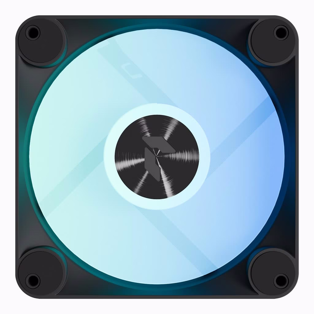 APNX FP1-RQ 120 PWM ARGB Reverse Case Fan, 1200 RPM, 48.5 CFM Fan Airflow, 31.6 dBA Fan Noise Level, Hydraulic Bearing Type, Black | APF3-PF11247.11 – Buy Online