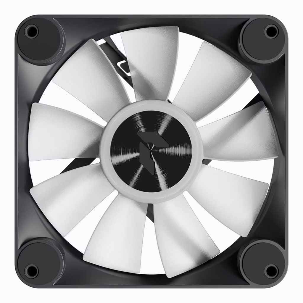 APNX FP1-RQ 120 PWM ARGB Reverse Case Fan, 1200 RPM, 48.5 CFM Fan Airflow, 31.6 dBA Fan Noise Level, Hydraulic Bearing Type, Black | APF3-PF11247.11 thumbnail 6