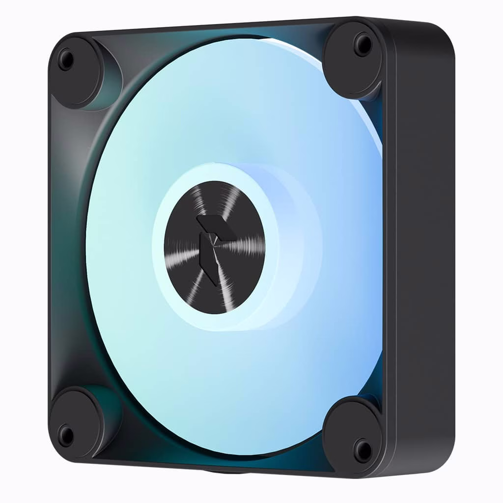 APNX FP1-RQ 120 PWM ARGB Reverse Case Fan, 1200 RPM, 48.5 CFM Fan Airflow, 31.6 dBA Fan Noise Level, Hydraulic Bearing Type, Black | APF3-PF11247.11 thumbnail 7